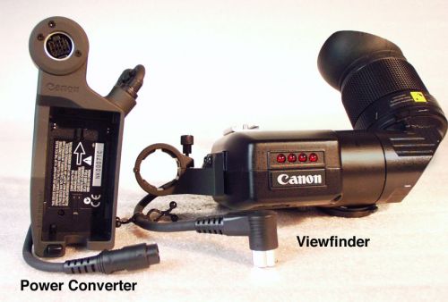 The Canon FU-1000 Monochrome CRT Viewfinder for the XL1 / XL1S