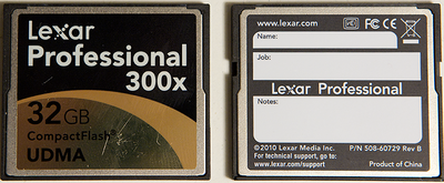 XF305 Arrived - Test Footage, Trials, Tribulations-lexar300x-32gb-cf.png