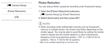 How to lock exposure on XF300 - Newbie questions-xf300-flicker-reduction.png