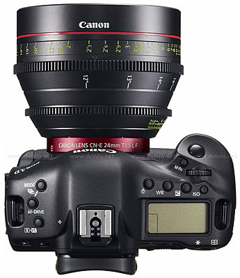 Canon USA introduces EOS-1D C Digital SLR camera featuring 4K-eos1dlens24-top.jpg