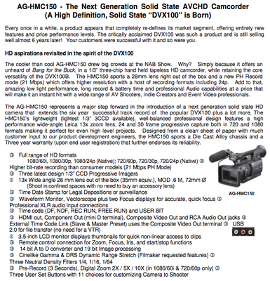 Press Release: Panasonic unveils HMC150 pricing and ship date-page-1.png