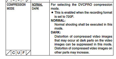 Normal or Dark Compression / HDX-900 VTR Menu-dark-compression.jpg