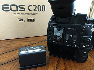 Canon C200 MINT as NEW (Open Box)! From Canon Authorized USA Dealer!-c200-rear-area-battery.jpg