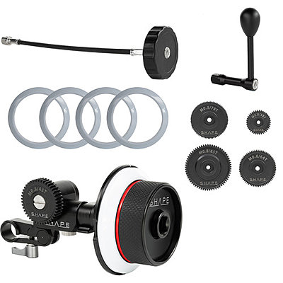 SHAPE Follow Focus Kit with Single 15mm Rod Clamp-shape_fa123_focus_single_rod_follow_1539110186000_1436827.jpg