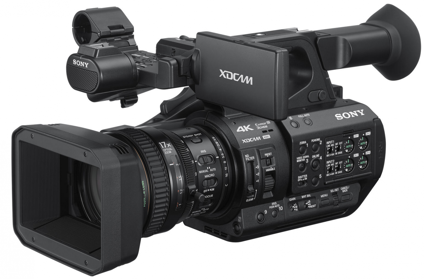 Sony’s PXW-Z280, World’s first 4K 3-chip Camcorder with new 1/2-type ...